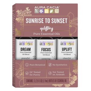 Aura Cacia Sunrise to Sunset Essential Oil Kit