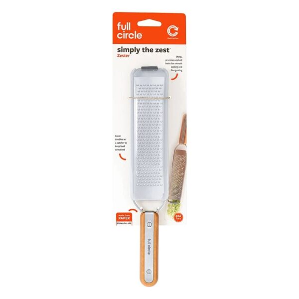 Full Circle Simply the Zest Zester with Food Catcher