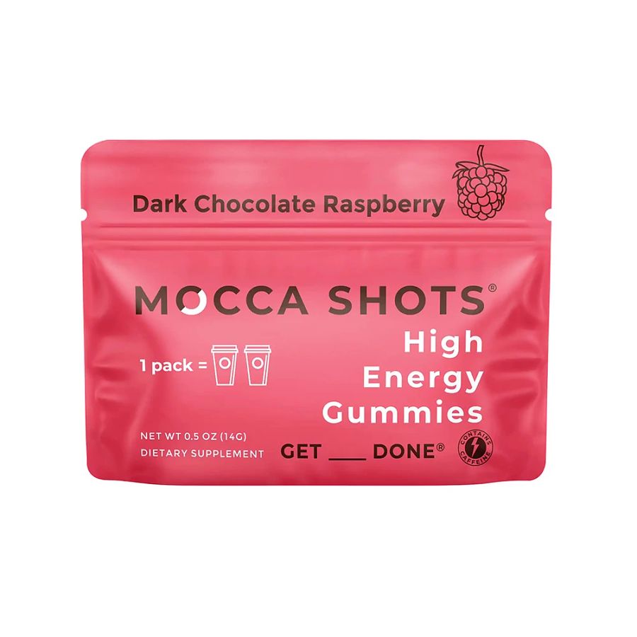 Seattle Gummy Company Dark Chocolate Raspberry Mocca Shots Gummies 2 count