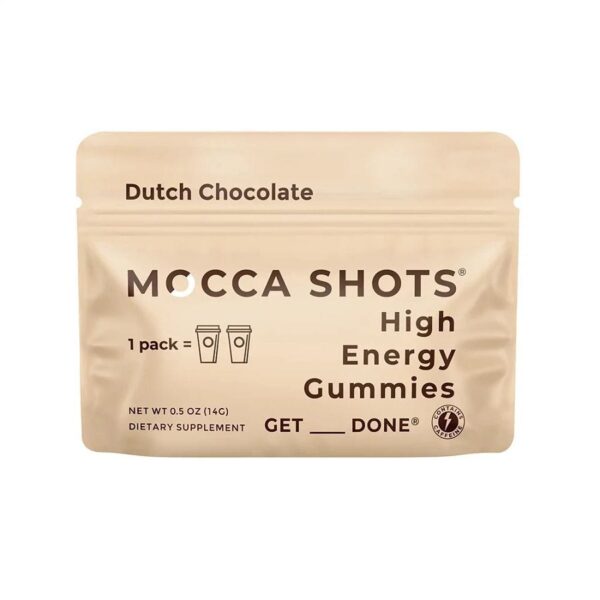 Seattle Gummy Company Dutch Chocolate Mocca Shots Gummies 2 count