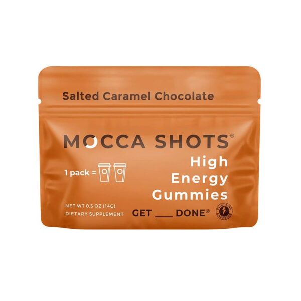 Seattle Gummy Company Salted Caramel Chocolate Mocca Shots Gummies 2 count