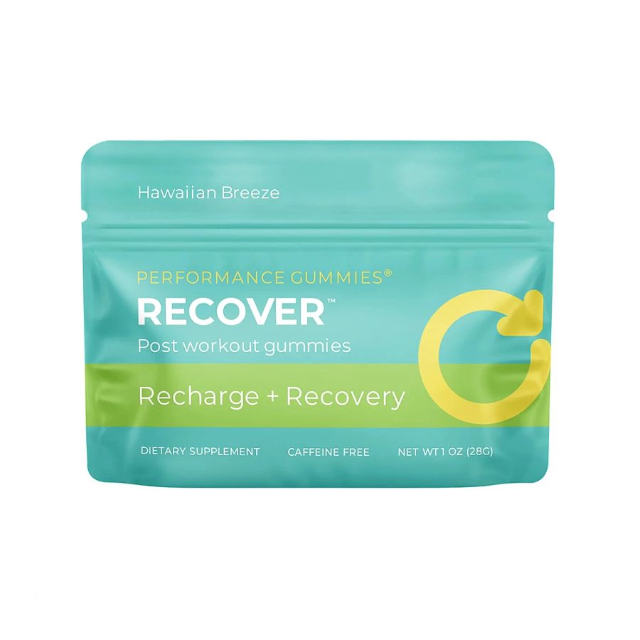 Seattle Gummy Company Recover Hawaiian Breeze Post-Workout Gummies 4 count