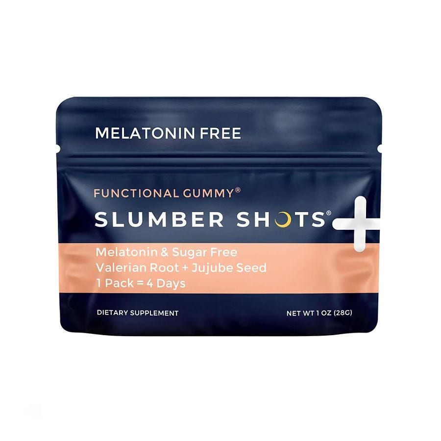 Seattle Gummy Company Slumber Shots Melatonin & Sugar Free Gummies 4 count