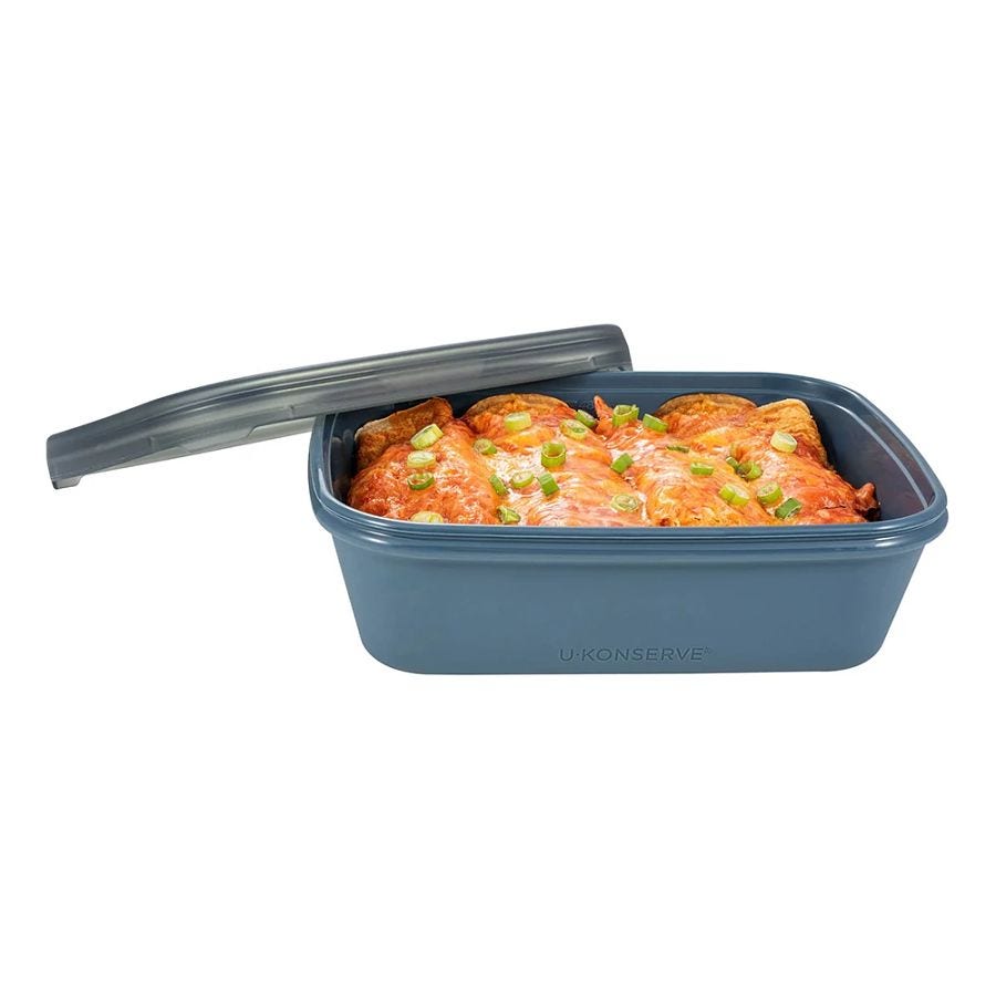 U-Konserve Silicone Rectangle Night Harvest BounceBox 48 oz.