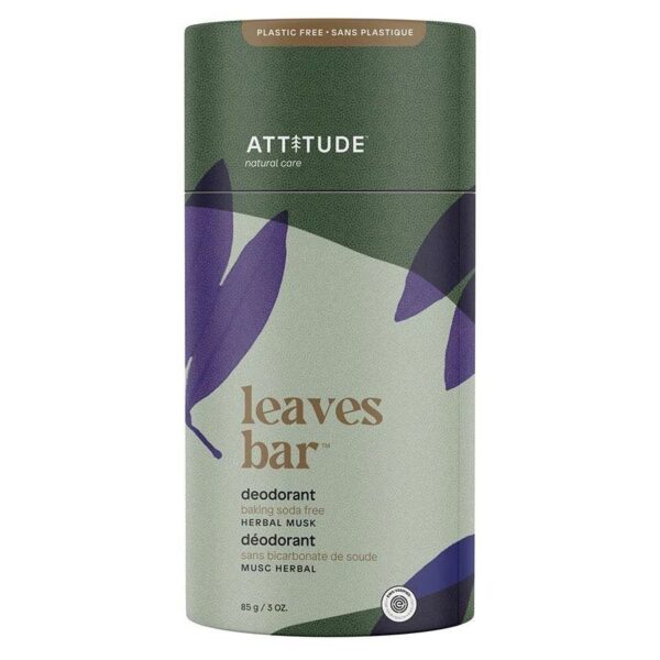 Attitude Herbal Musk Deodorant 3 oz
