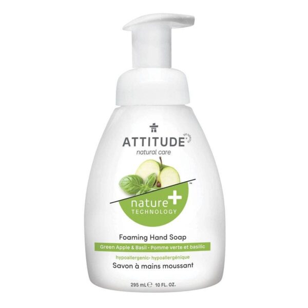 Attitude Apple & Basil Foaming Hand Soap 10 fl. oz.