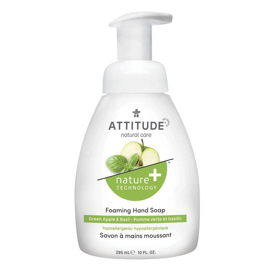 Attitude Apple & Basil Foaming Hand Soap 10 fl. oz.