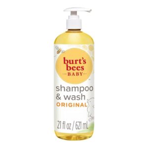 Burt's Bees Baby Original Tear-Free Shampoo & Wash  21 fl. oz. pump bottle