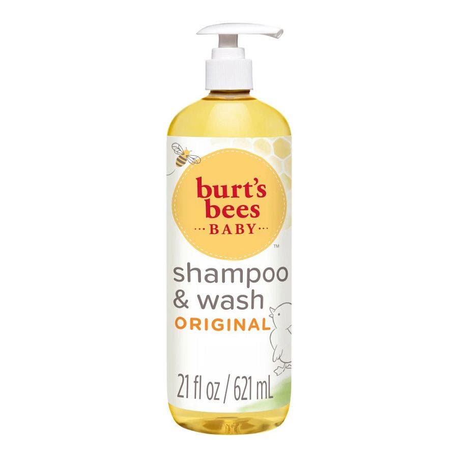 Burt's Bees Baby Original Tear-Free Shampoo & Wash  21 fl. oz. pump bottle