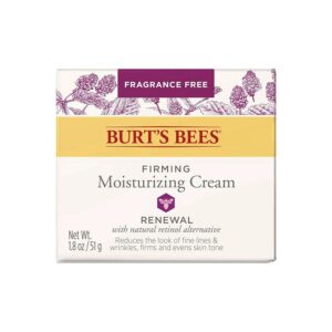 Burt's Bees Renewal Fragrance-Free Firming Moisturizing Cream 1.8 oz.