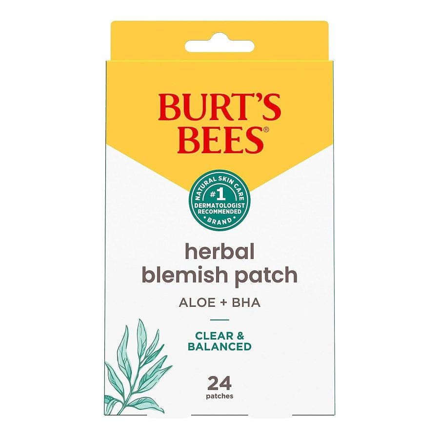 Burt's Bees Clear & Balanced Herbal Blemish Patches 24 count