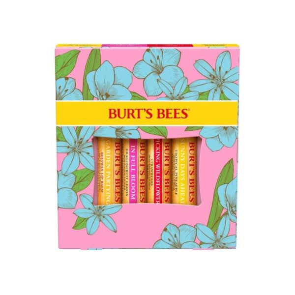 Burt's Bees In Full Bloom Lip Balms 4 (0.15 oz.) tubes in blister box