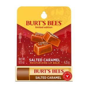 Burt's Bees Holiday Salted Caramel Lip Balm 0.15 oz. blister box