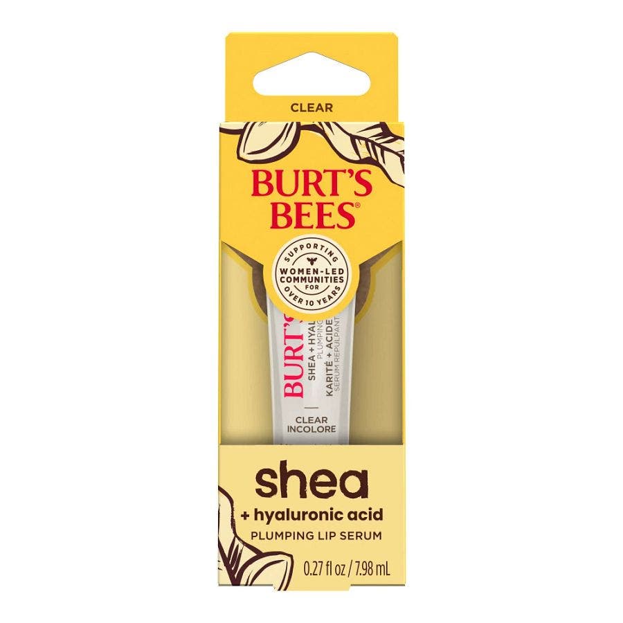 Burt's Bees Clear Shea Hyaluronic Acid Lip Plumping Serum 0.27 oz.