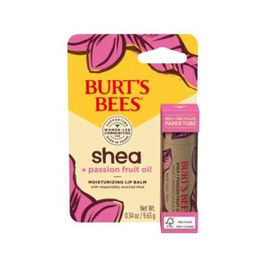 Burt's Bees Shea Passion Fruit Paper Tube 0.34 oz.