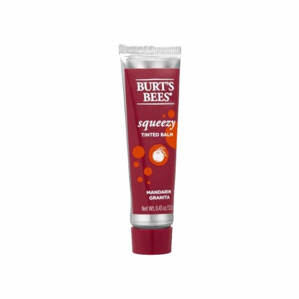 Burt's Bees Mandarian Granita Peggable Squeezy Tinted Lip Balm 0.43 oz.