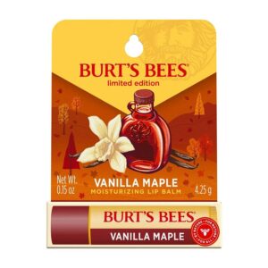 Burt's Bees Holiday Vanilla Maple Lip Balm 0.15 oz. blister box