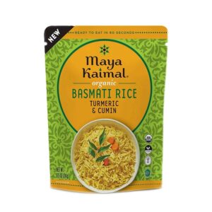 Maya Kaimal Organic Basmati Rice with Turmeric & Cumin 8.5 oz.