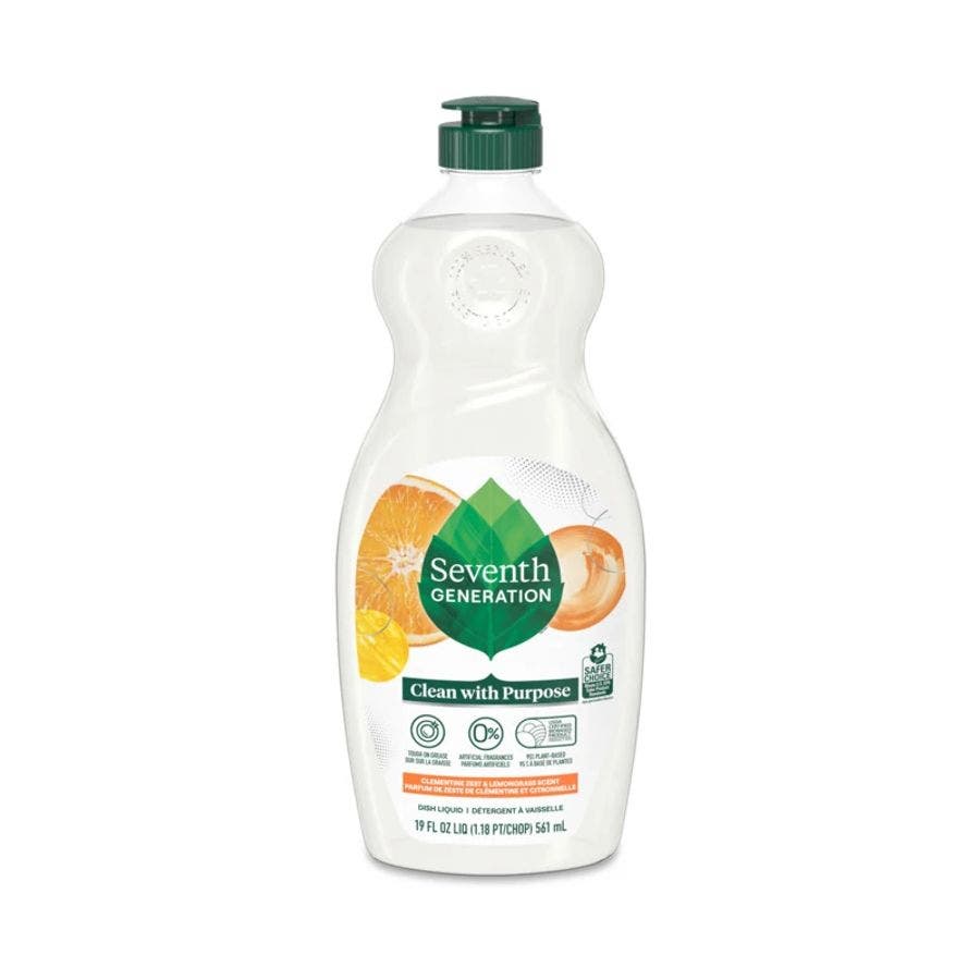 Seventh Generation Clementine Zest & Lemongrass Dish Soap 19 fl. oz.