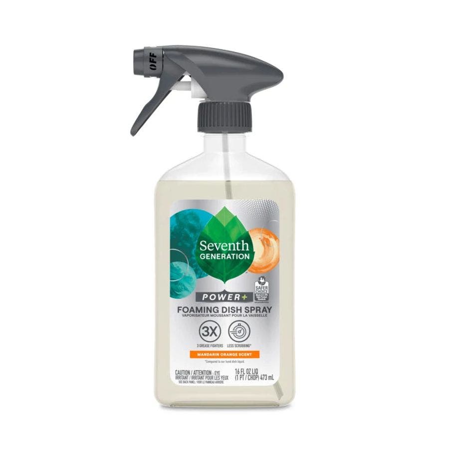 Seventh Generation Mandarin Orange Foaming Dish Spray 16 fl. oz.