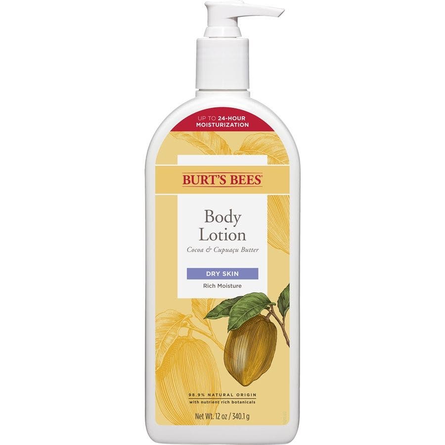Burt's Bees Cocoa Cupuacu Butter Body Lotion 12 oz. pump bottle