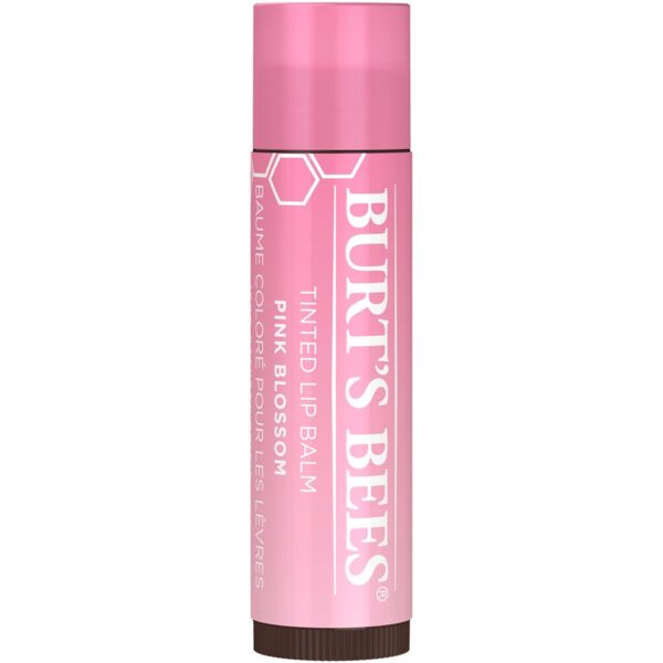 Burt's Bees Pink Blossom Tinted Lip Balm 0.15 oz.