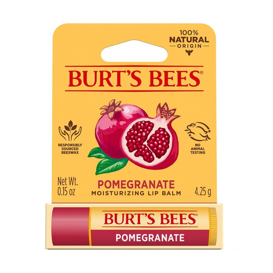 Burt's Bees Pomegranate 0.15 oz. blister box