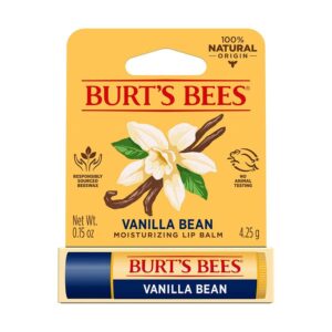 Burt's Bees Vanilla Bean Lip Balm 0.15 oz. blister box