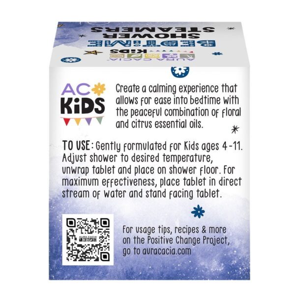 Aura Cacia Kids Bedtime Shower Steamers - Image 2