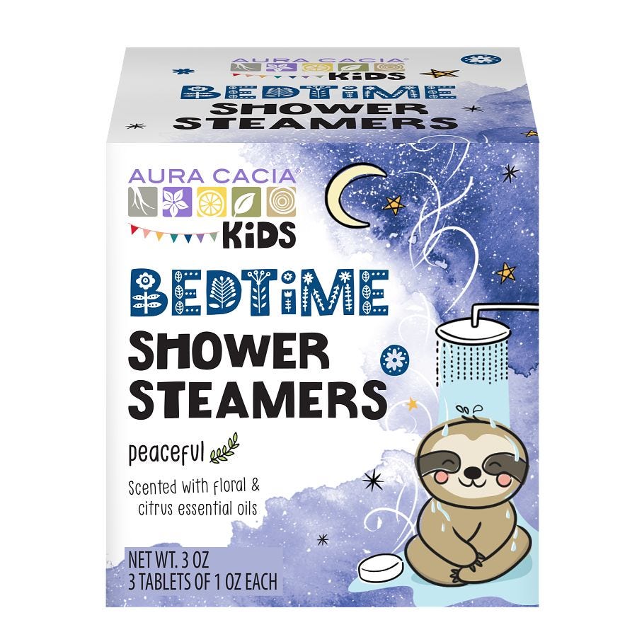 Aura Cacia Kids Bedtime Shower Steamers