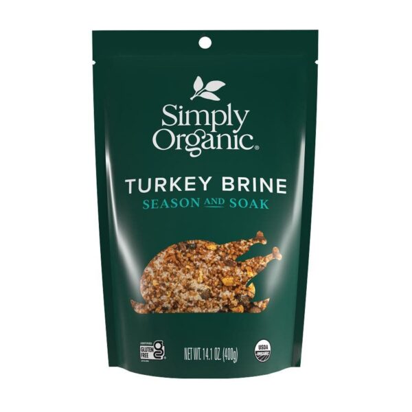 Simply Organic Turkey Brine Seasoning 14.1 oz.