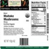 Frontier Co-op Maitake Mushrooms, Dried Slices, Organic 1/4 lb. - Image 2