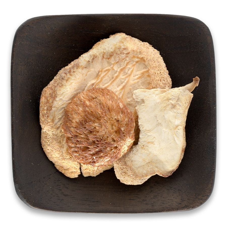 Frontier Co-op Lion's Mane Mushrooms, Dried Slices, Organic 1/4 lb.