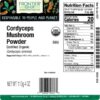 Frontier Co-op Cordyceps Mushroom Powder, Organic 1/4 lb. - Image 2