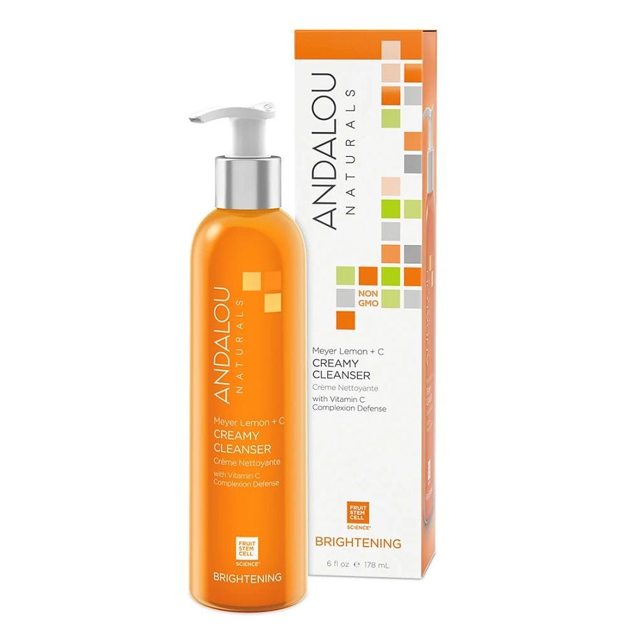 Andalou Naturals Meyer Lemon Brightening Creamy Cleanser 6 fl. oz.