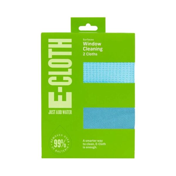E-Cloth Blue Window Cleaning Pack 2-piece