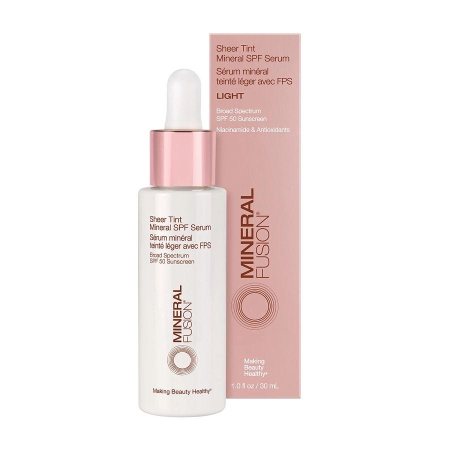 Mineral Fusion Light Sheer Tint Mineral SPF 50 Serum 1 fl. oz.