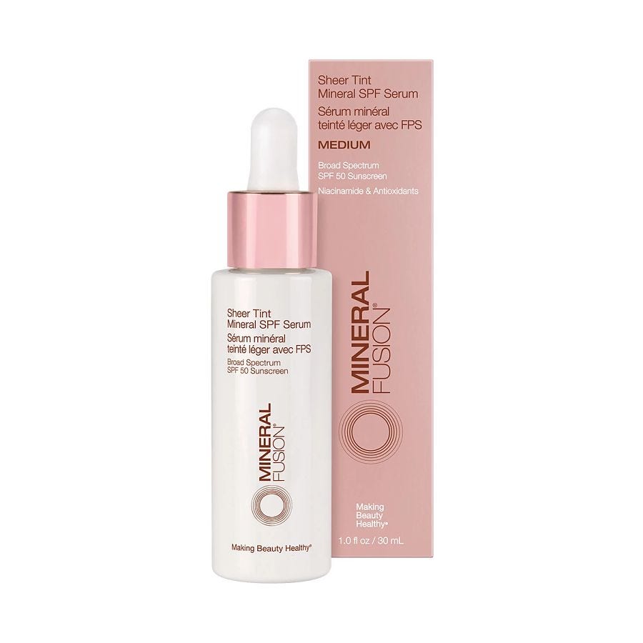 Mineral Fusion Medium Sheer Tint Mineral SPF 50 Serum 1 fl. oz.