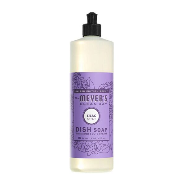 Mrs. Meyer's Clean Day Lilac Dish Soap 16 fl. oz.