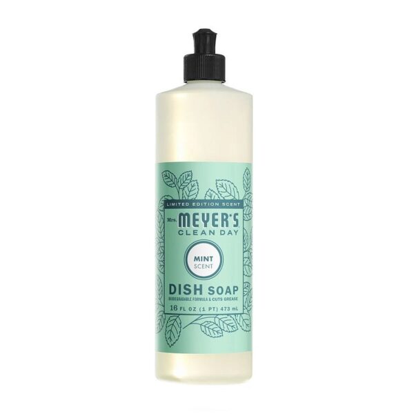 Mrs. Meyer's Clean Day Mint Dish Soap 16 fl. oz.