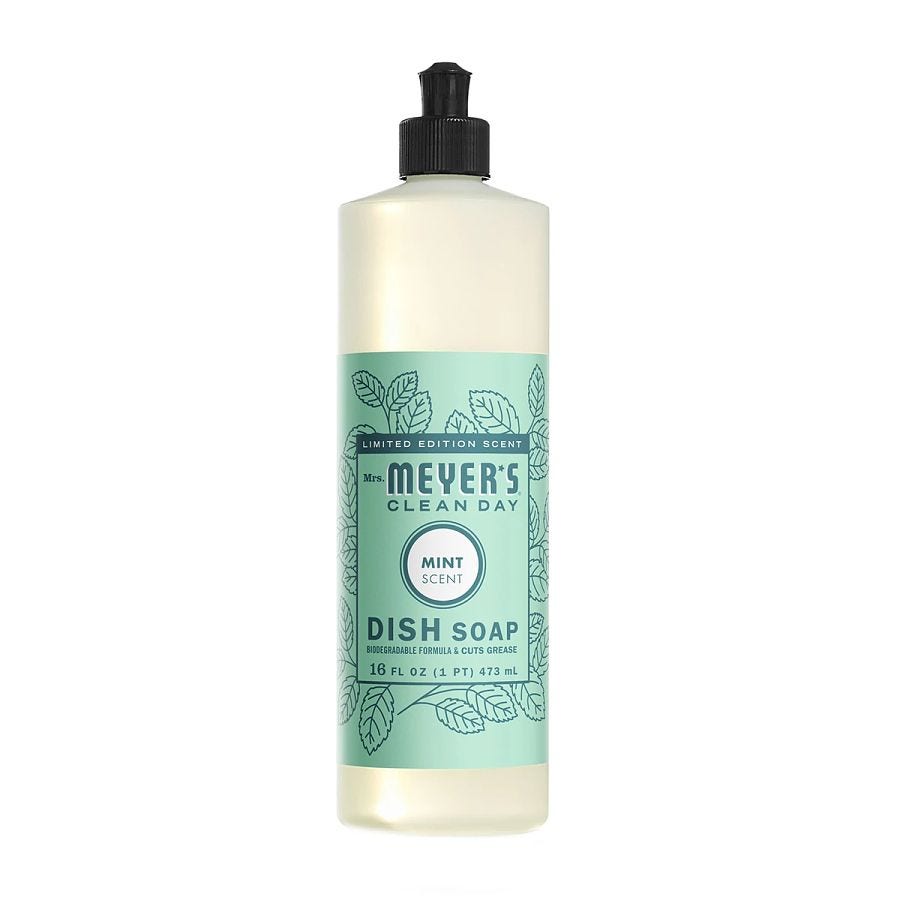 Mrs. Meyer's Clean Day Mint Dish Soap 16 fl. oz.