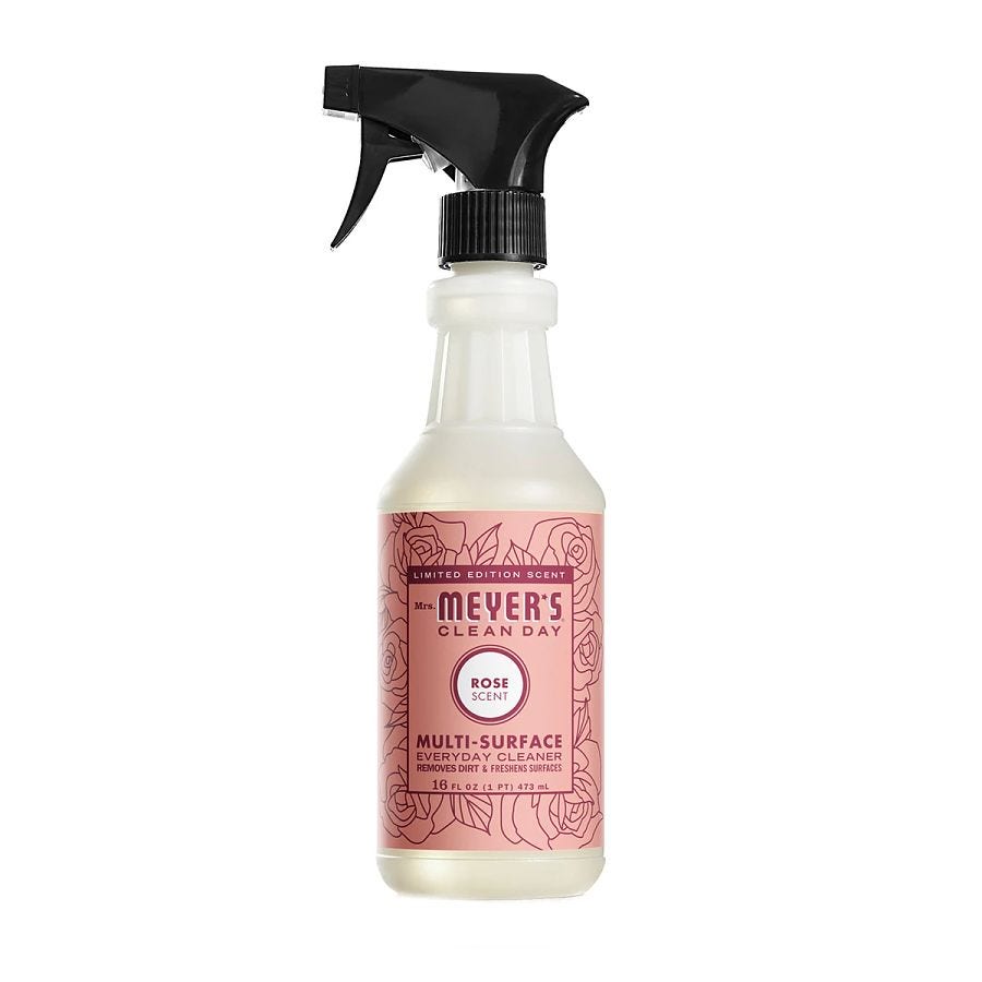 Mrs. Meyer's Clean Day Rose Multi-Surface Cleaner Spray 16 fl. oz.