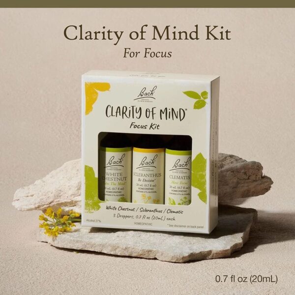 Bach Flower Remedies Clarity of Mind Focus Flower Essence Kit - Image 4