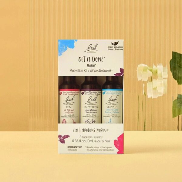Bach Flower Remedies Get It Done Motivation Non-Alcohol Flower Essence Kit - Image 3