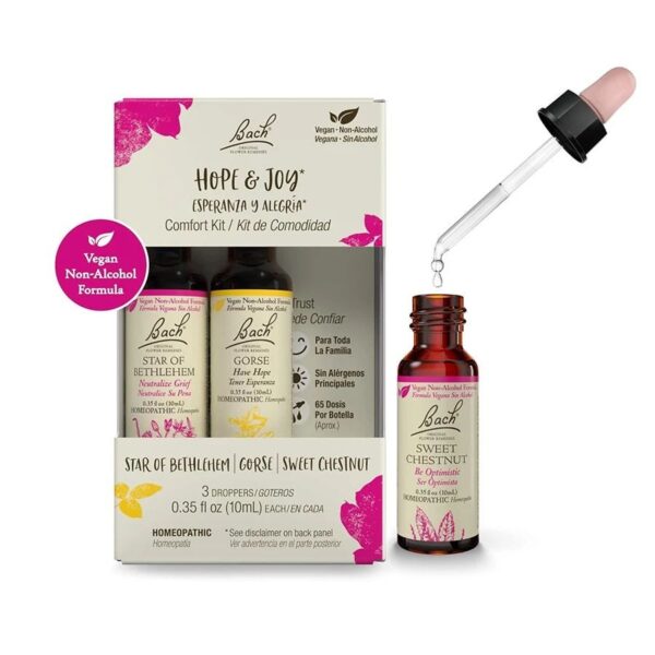 Bach Flower Remedies Hope & Joy Comfort Non-Alcohol Flower Essence Kit - Image 2