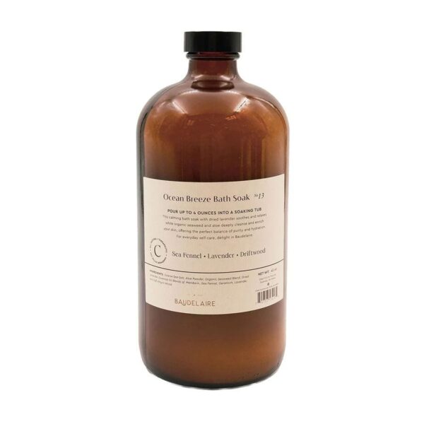 Baudelaire Calming Ocean Breeze Bath Soak 40 oz. - Image 2