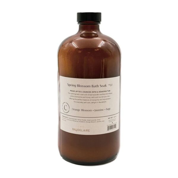 Baudelaire Calming Spring Blossom Bath Soak 40 oz. - Image 2
