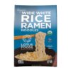 Lotus Foods Wide White Organic Rice Ramen Noodles 4 (2.8 oz.) pack