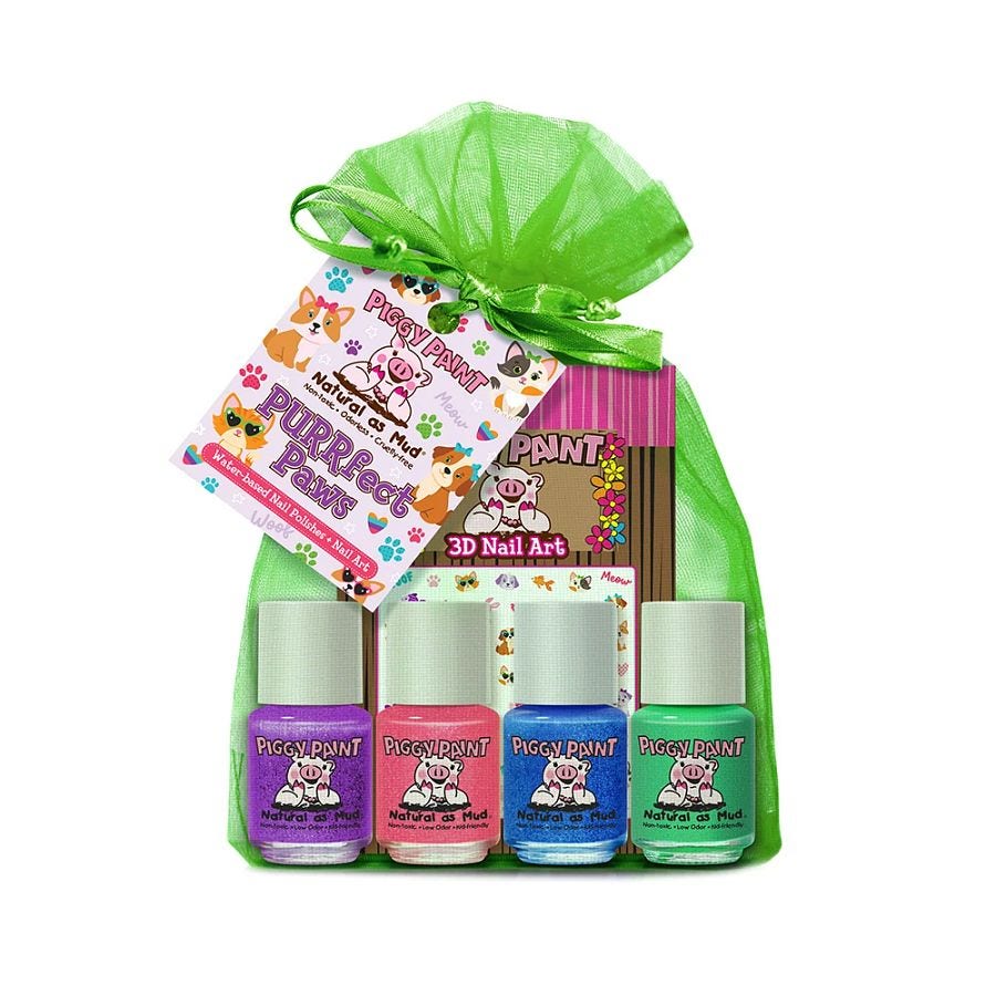 Piggy Paint PURRfect Paws Gift Set