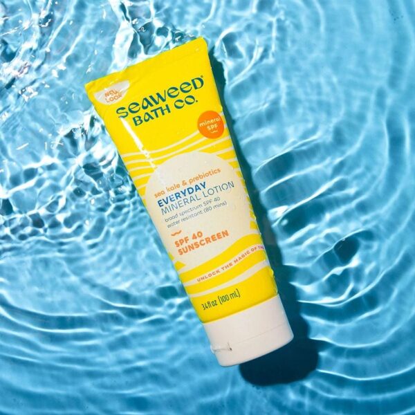 Seaweed Bath Co. Everyday Mineral Sunscreen Lotion SPF 40 3.4 fl. oz. - Image 2